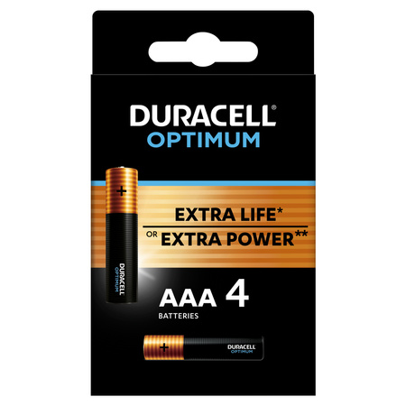 DURACELL LR3 AAA OPTIMUM BL4