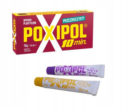 POXIPOL klej epoksydowy przezroczysty 16g / 14ml