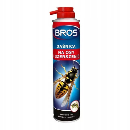 Bros Gaśnica na osy i szerszenie 600 ml 1 szt. - promo zestaw