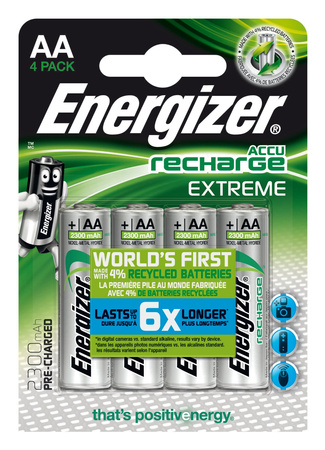ENERGIZER Akumulatorki EXTREME AA 2300mAh bl.4