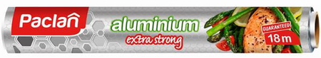 Folia aluminiowa Paclan 18m moletowana