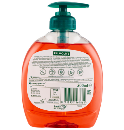 PALMOLIVE LIQUID HAND WASH 300 ML HYGIENE PLUS FAMILY / POMPKA 12/96/1152