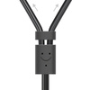 UGREEN Kabel AV102 10561 audio mini jack 3,5mm żeński - 2RCA męski 0.25m - szary