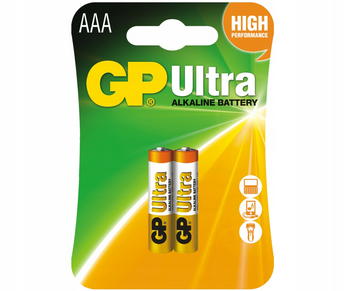 GP bateria alkaliczna ULTRA ALKALINE LR03 AAA BL2