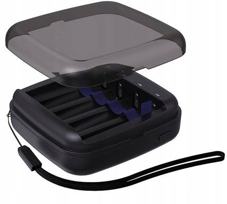 XTAR Ładowarka BC4 AA/AAA Li-ION/NiMH 4 kanały, USB-C, LED