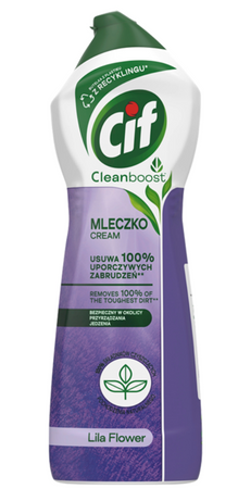 CIF CREAM 780G LILA FLOWER 14/60/840x3 /zestaw