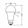 OSRAM Żarówka LED A60 E27 13W 100W 1521lm 2700K