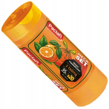 Worki Mega Set z taśmą zapachowe Paclan 35L 20szt