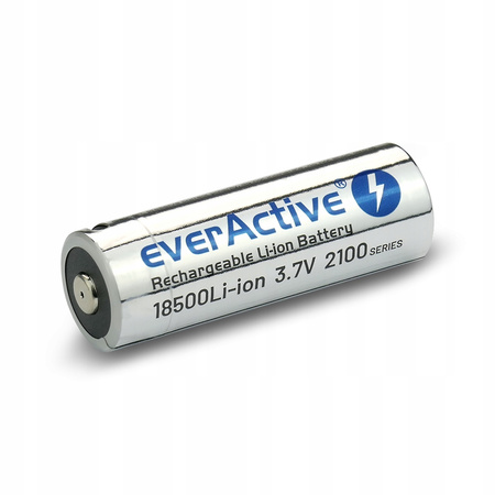 everActive akumulator 18500 3,7V Li-ion 2100mAh micro USB z zabezpieczeniem	