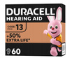 DURACELL baterie słuchowe 13 60 szt.