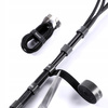 Baseus Rainbow Circle hook and loop Straps - taśma rzepowa rzep organizer kabli 3m czarny ACMGTF01