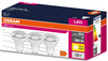OSRAM 3x Żarówka LED GU10 4,5W 50W 350lm 2700K 36°