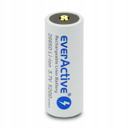 everActive akumulator 26650 3,7V Li-ion 5200mAh micro USB z zabezpieczeniem	