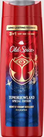 OLD SPICE SHOWER GEL 400 ML 3IN1 ROCKSTAR TOMORROWLAND SPECIAL EDITION 6/240/1440 PL