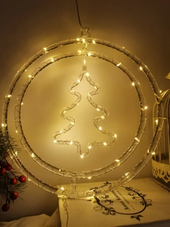 Dekor. świąt choinka BAT modee WARM 48LED ML-C3007