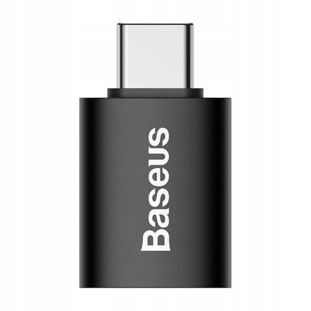 Baseus Ingenuity Series przejściówka adapter z USB Typ C do USB-A 3.2 gen 1 czarny ZJJQ000001