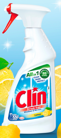 CLIN WINDOWS & MIRRORS SPRAY 500ML CYTRYNA/LEMON 10/98/980 PL