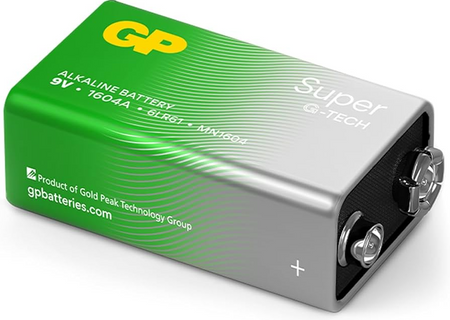GP bateria alkaliczna SUPER G-TECH 9V BL1