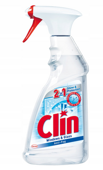 CLIN WINDOWS & MIRRORS SPRAY 500ML ANTYPARA/ANTI FOG 10/98/980 PL