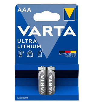 VARTA bateria litowa AAA BL2