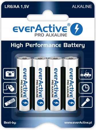 everActive bateria alkaliczna Pro AA bl.4