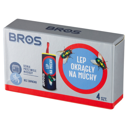 Bros Lep na muchy okrągły / 4 szt.