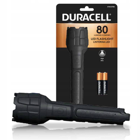 DURACELL LATARKA GUMOWA 80 LM 2AA
