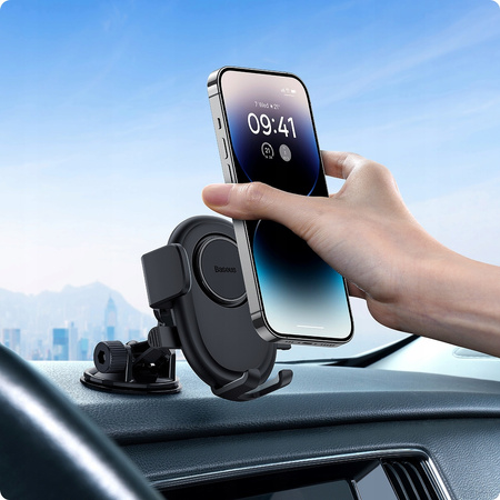 Baseus Uchwyt samochodowy do telefonu UltraControl Lite Series - czarny