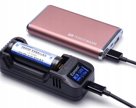KeepPower Ładowarka L1 LCD Charger