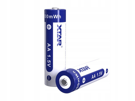 XTAR 14500-1.5V 3300mWh Li-ION Protected 2000mAh 1,5V 4 szt.