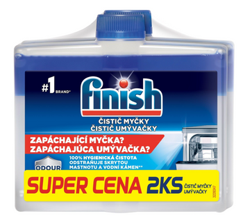 FINISH PŁYN DO CZESZCZENIA DUOPACK REGULAR 2X250ML