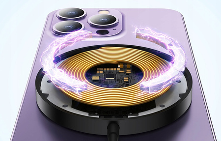 Baseus Simple Mini3 ładowarka indukcyjna MagSafe 15W czarny