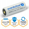 everActive akumulator 26650 3,7V Li-ion 5200mAh micro USB z zabezpieczeniem	