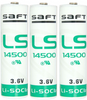 SAFT bateria litowa LS14500 AA Li-SOCl2 3,6V 1szt.x3 /zestaw