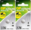 GP bateria alkaliczna LR44 / V13GA / A76 BL1x20 /zestaw