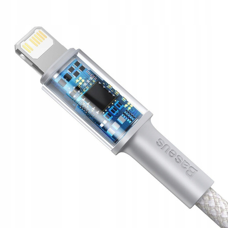 Baseus kabel USB Typ C - Lightning szybkie ładowanie Power Delivery 20 W 1 m biały CATLGD-02