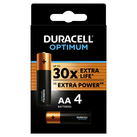 DURACELL LR6 + LR3 OPTIMUM / zestaw 8 szt.
