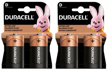 DURACELL LR20 BASIC BL2 / zestaw 4 szt.