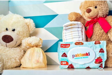 Woreczki zapachowe na pieluszki Paclan 50szt