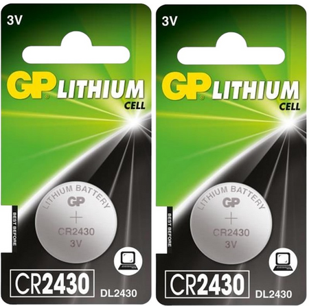 GP bateria litowa CR2430 BL1x2 /zestaw