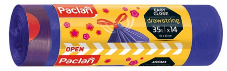 Worki z taśmą zapachowe Paclan 35L 14szt