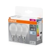 OSRAM Żarówka LED KULKA E14 5W = 40W 4000K 3-PAK