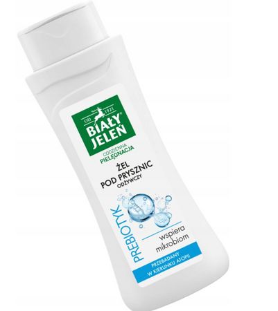 BIAŁY JELEŃ ŻEL POD PRYSZNIC 300ML PROBIOTYK x3 /zestaw