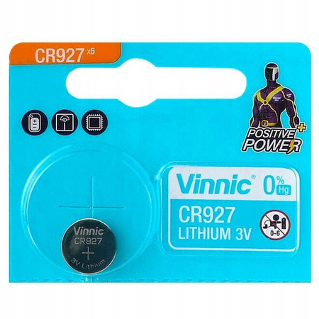 VINNIC bateria litowa CR927 3V BL1