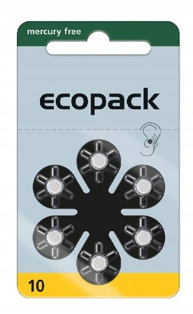 ECOPACK baterie słuchowe VARTA 10 60 szt.