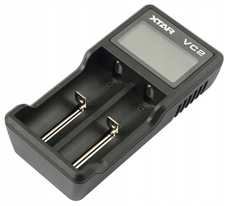 XTAR Ładowarka VC2 18650/26650 Li-ION, 2 kanały, mikro-USB