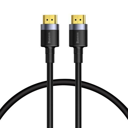 Kabel Baseus Cafule HDMI / HDMI 2.0 4K 60 Hz 3D 18 Gbps 1m - czarny