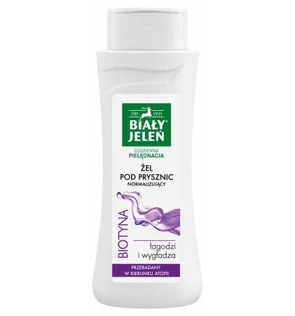 BIAŁY JELEŃ ŻEL POD PRYSZNIC 300ML BIOTYNA x3 /zestaw