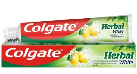 COLGATE PASTA 75ML HERBAL WHITE / TOOTHPASTE HERBAL WHITE 12/305/3660 PL*