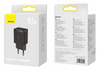 Baseus Compact ładowarka sieciowa 2x USB 10.5W czarny CCXJ010201